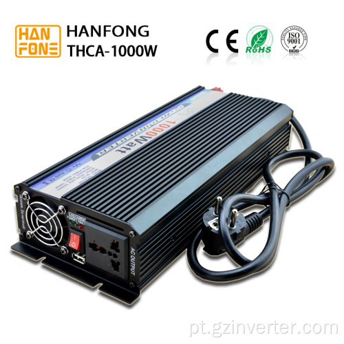 Inverter UPS de 1000 watts 12V/24V 1000W Carregador de inversor